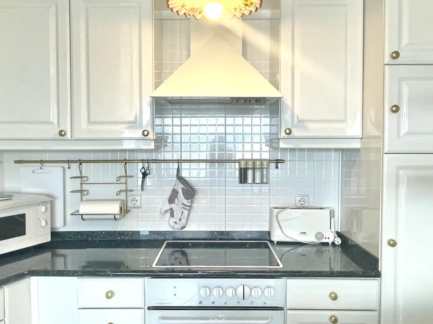 Kitchen of Flat for sale in Roses  with Terrace and Balcony