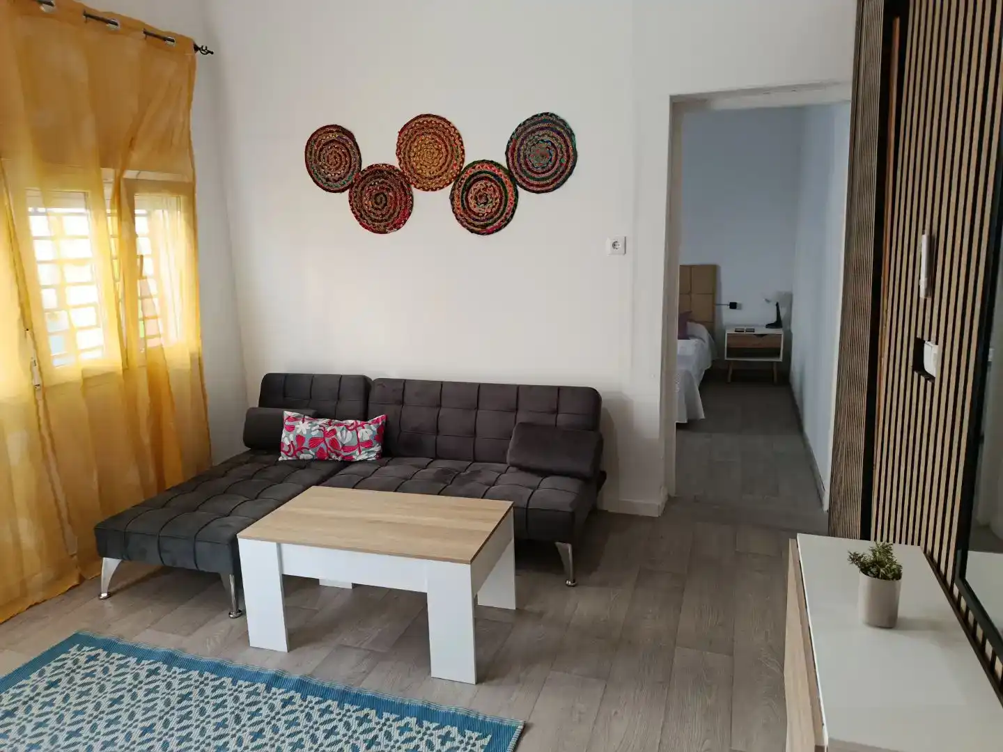 Sala de estar de Casa adosada en venta en Chipiona
