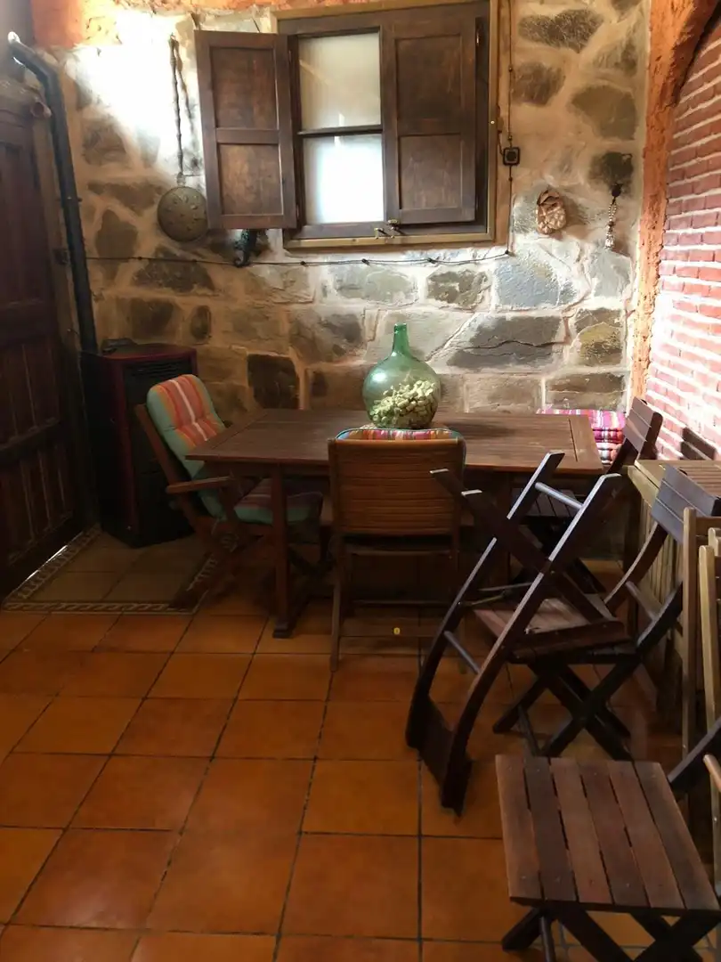 Dining room of Houses for sale in Cubillos del Sil  with Terrace and Furnished