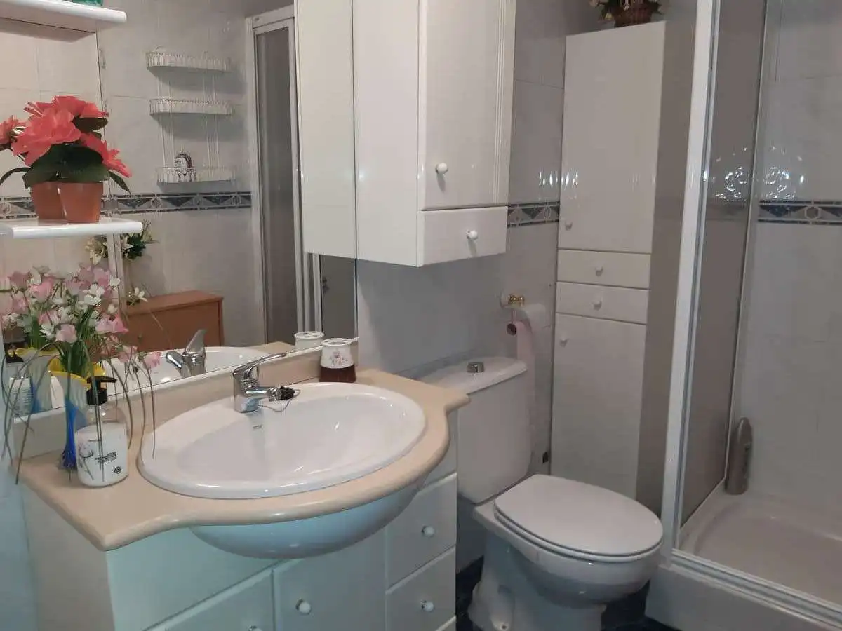 Baño de Piso de alquiler en Granada con Calefacción, Amueblado y Microondas