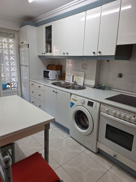 Kitchen of Flat for sale in Villabona  with Heating, Furnished and Balcony
