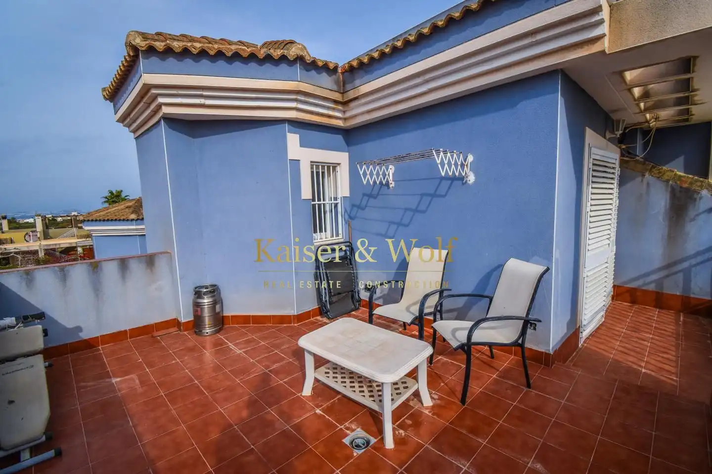 Terraza de Casa o chalet en venta en Santa Pola con Aire acondicionado, Jardín privado y Terraza