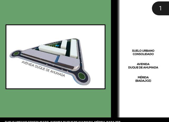 Terreno residencial en Venta en Avenida Duque de Ahumada, 1Z en Oeste