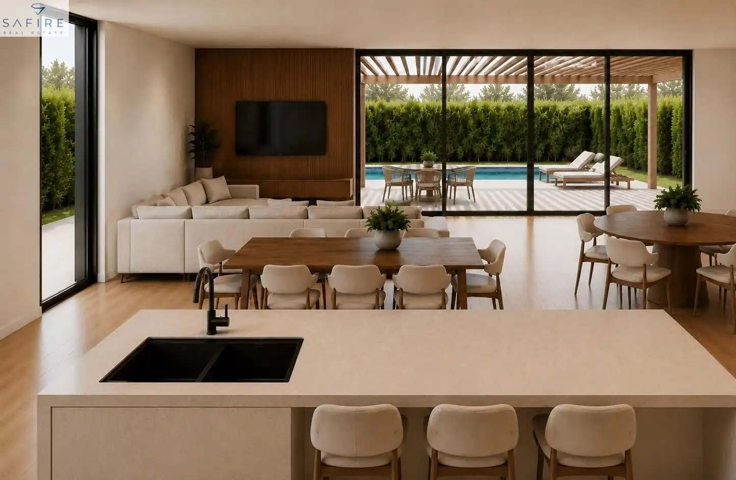 Sala d'estar de Casa o xalet en venda en Girona
