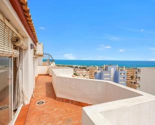 Vista exterior de Àtic en venda en Torrevieja amb Aire condicionat, Jardí privat i Terrassa