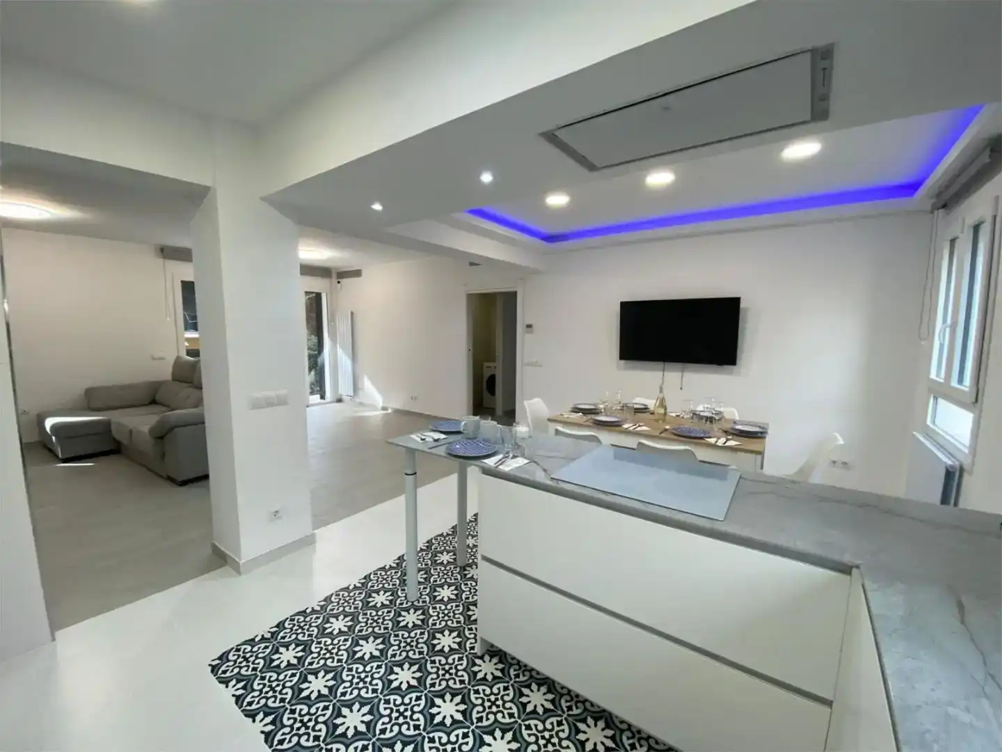 Cocina de Piso de alquiler en Sóller con Aire acondicionado, Amueblado y Balcón