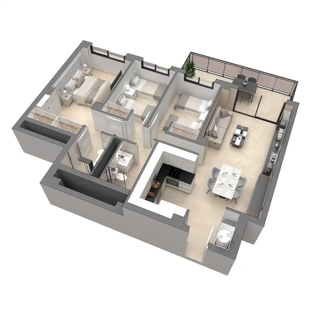 Flat for sale in Borriol  with Air Conditioner, Heating and Terrace