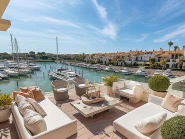 Penthouse mit Pool zum Verkauf in Estepona Pueblo
