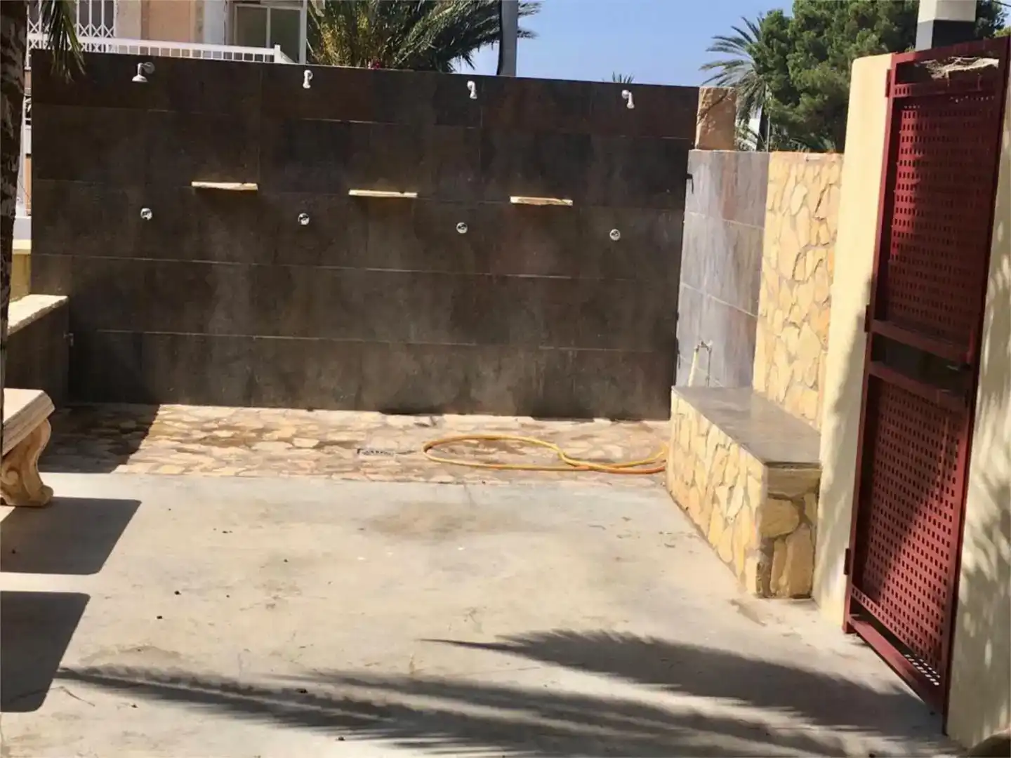 Terrassa de Planta baixa de lloguer en Águilas amb Aire condicionat, Jardí privat i Piscina