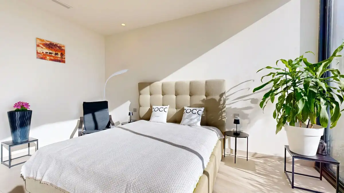Bedroom of Houses for rent in Marbella  with Air Conditioner, Private garden and Terrace