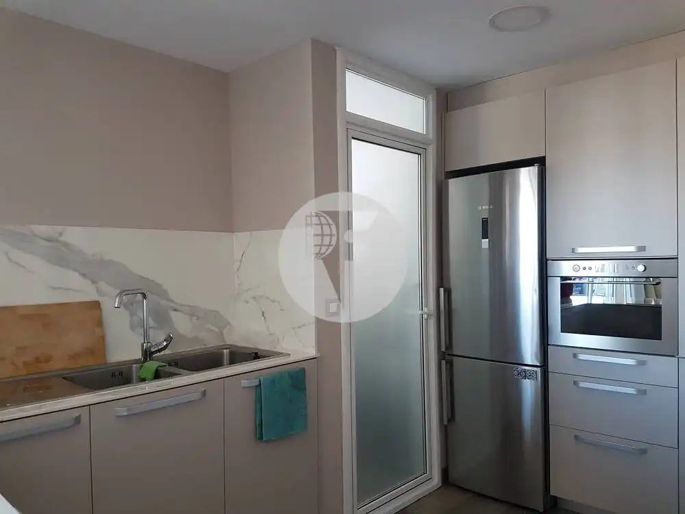 Kitchen of Flat for sale in Sabadell  with Heating and Terrace