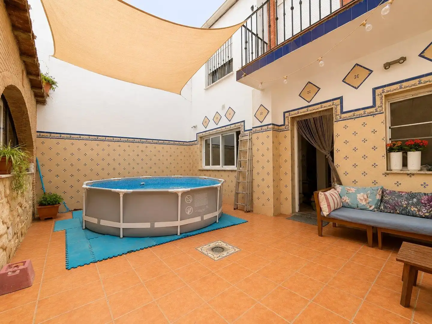 Piscina de Casa o xalet en venda en Puçol amb Aire condicionat, Terrassa i Balcó