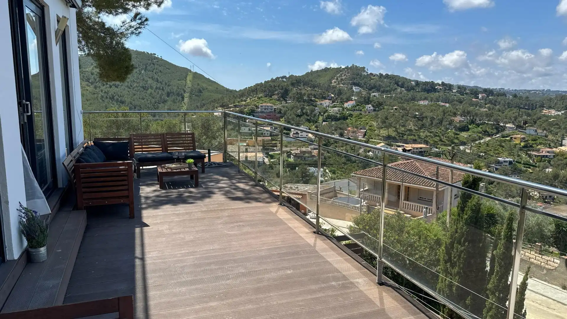 Terraza de Casa o chalet en venta en Olivella con Aire acondicionado, Calefacción y Jardín privado