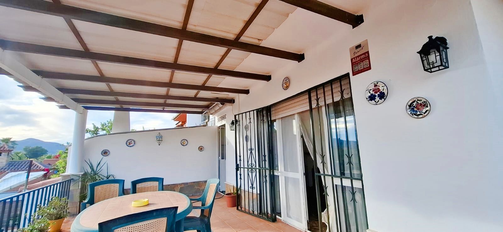 Terrace of House or chalet to rent in Málaga Capital  with Air Conditioner, Terrace and Washing machine