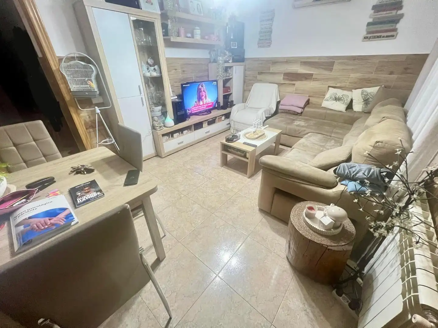Sala d'estar de Casa o xalet en venda en Puertollano amb Aire condicionat, Calefacció i Jardí privat