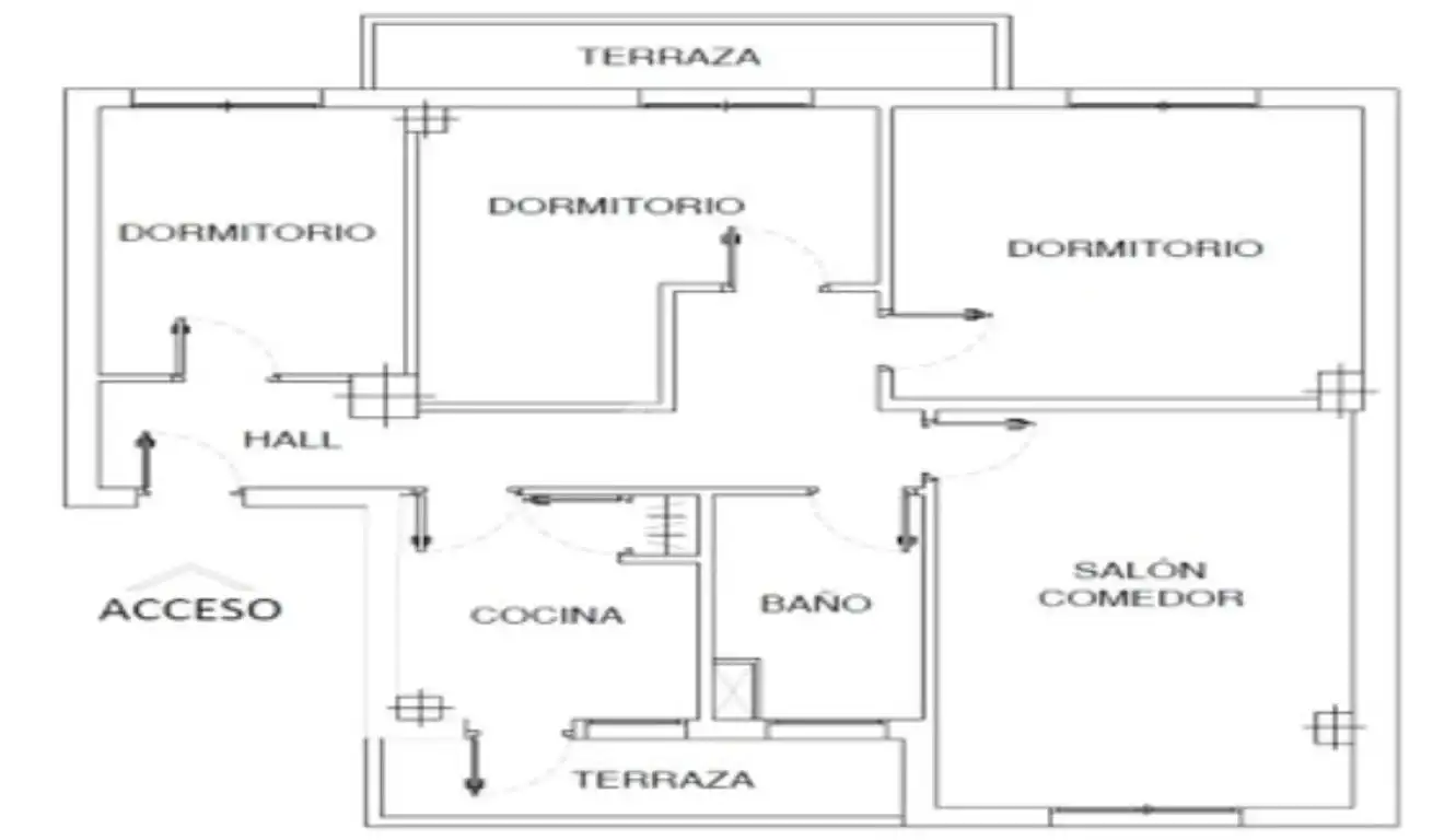 Flat for sale in Usera