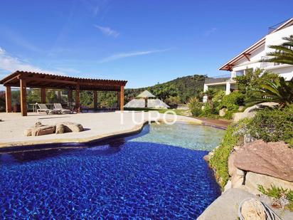 Swimming pool of House or chalet for sale in Canet de Mar  with Air Conditioner, Heating and Private garden