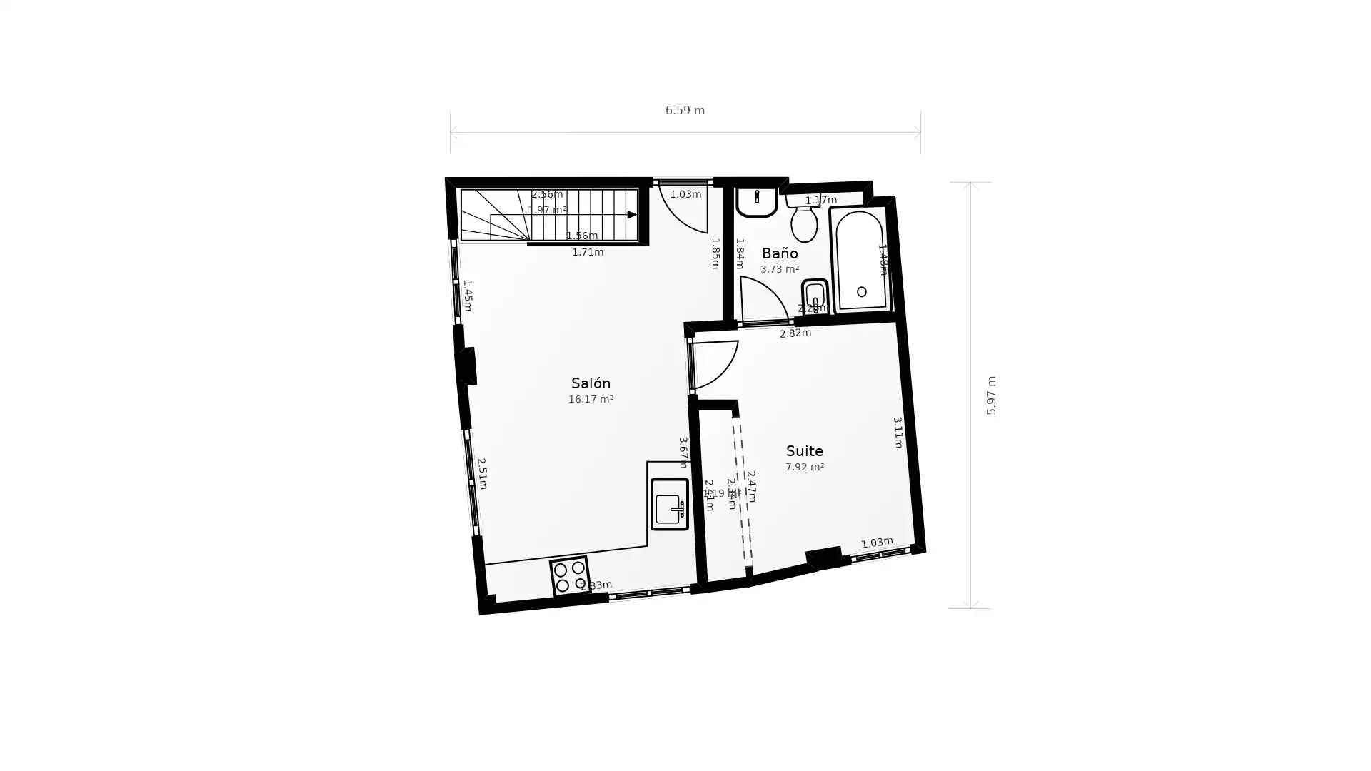 Dúplex en venta en Cofrentes