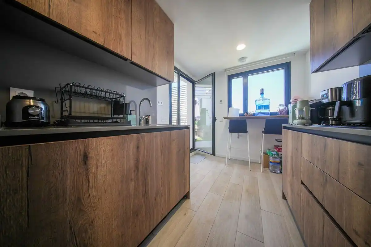 Cocina de Ático en venta en Alcalá de Henares con Aire acondicionado, Calefacción y Jardín privado