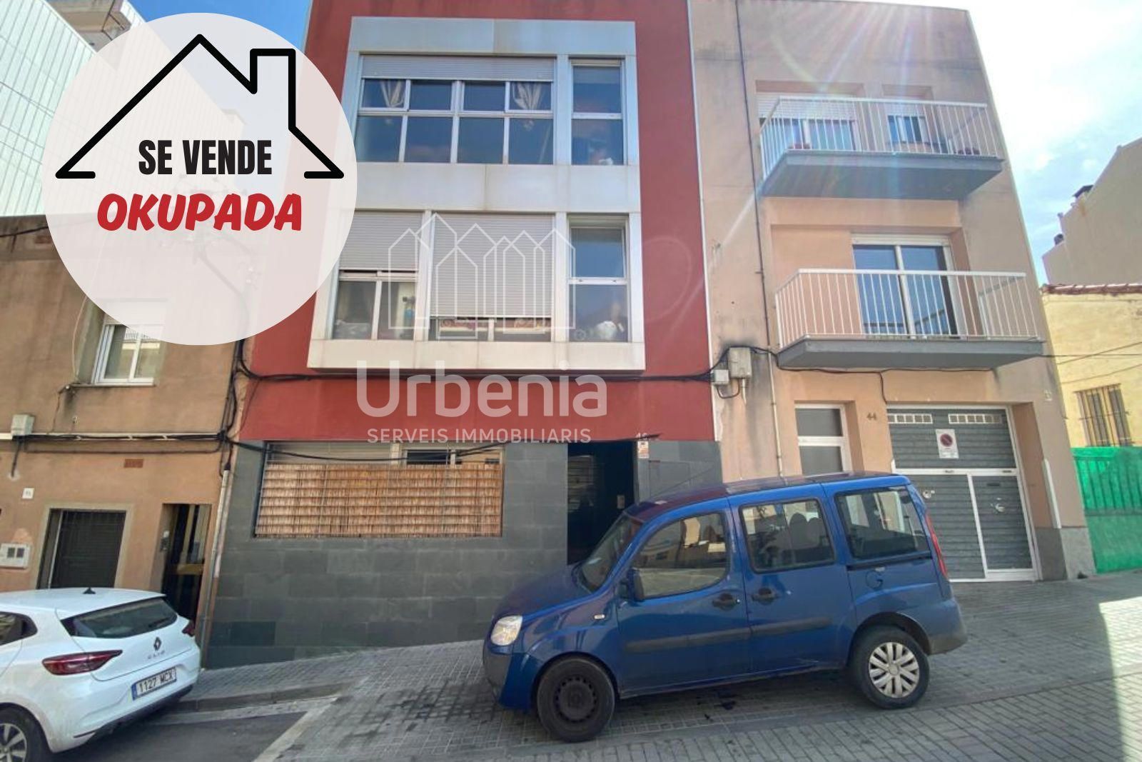 Vista exterior de Piso en venta en Mataró