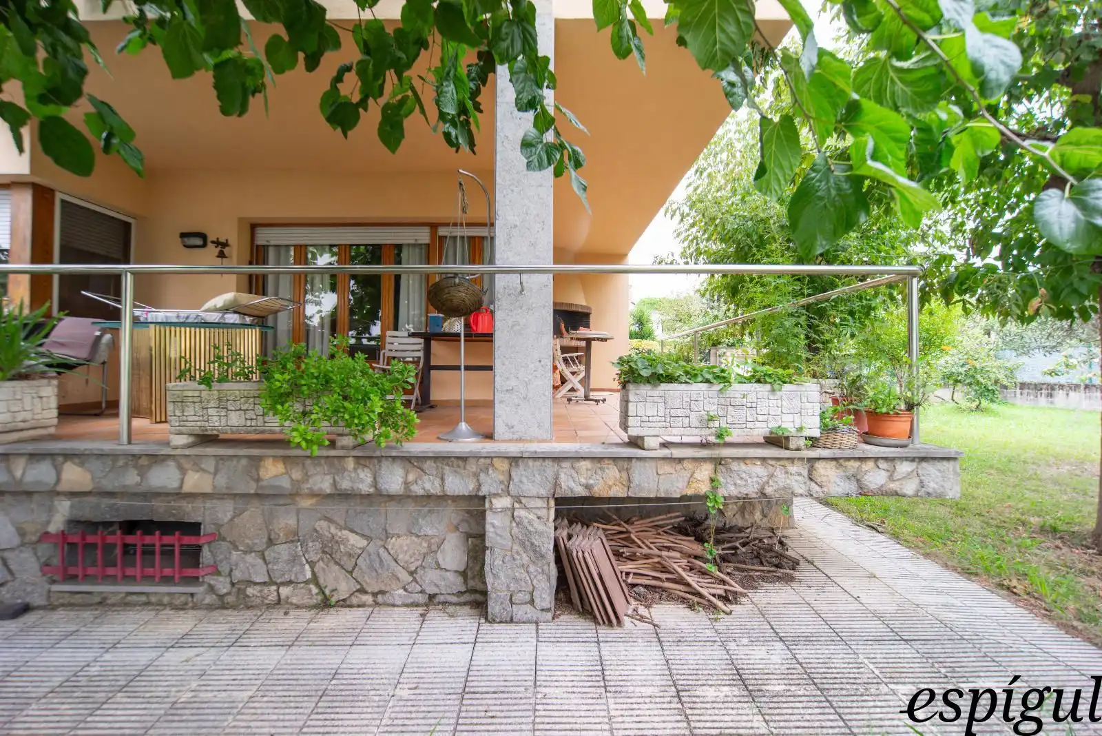 Jardín de Casa o chalet en venta en Girona con Aire acondicionado, Calefacción y Terraza