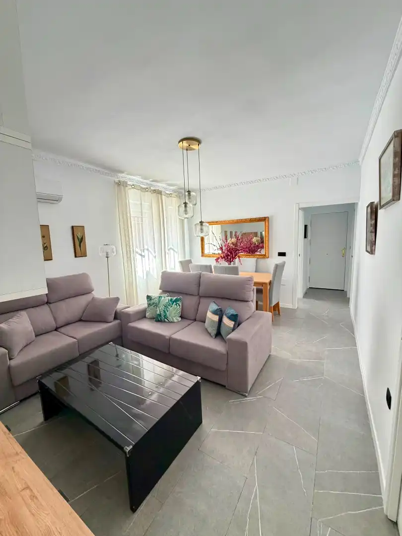 Wohnzimmer von Wohnung zum Verkauf in Ciudad Real mit Klimaanlage, Heizung und Möbliert