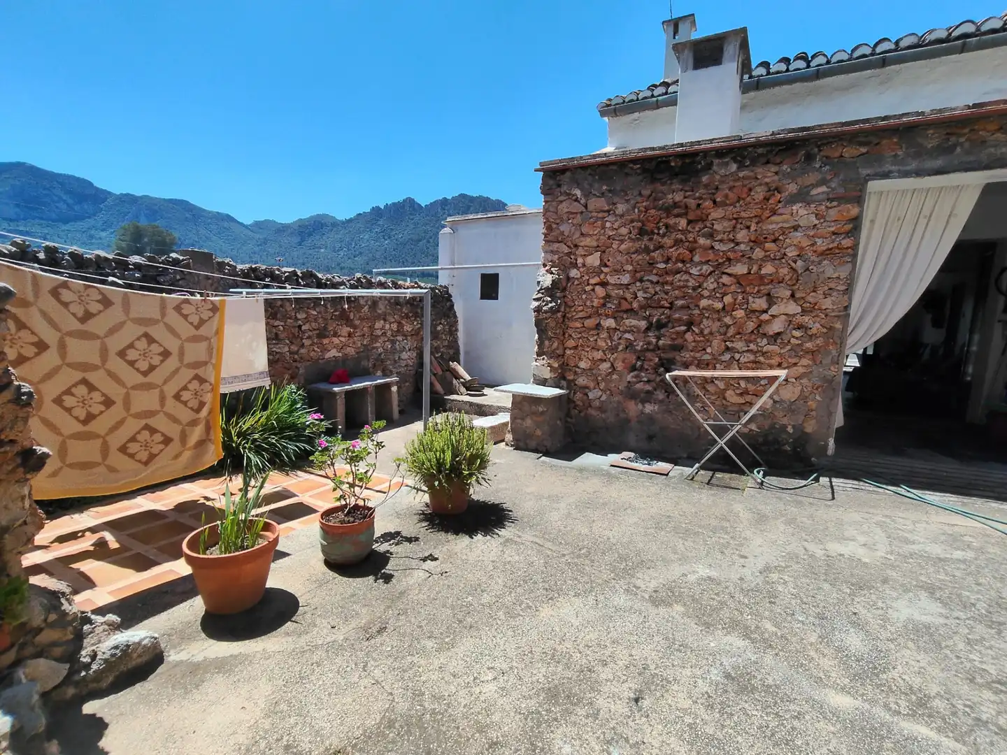 Terrassa de Finca rústica en venda en Simat de la Valldigna amb Jardí privat, Traster i Piscina