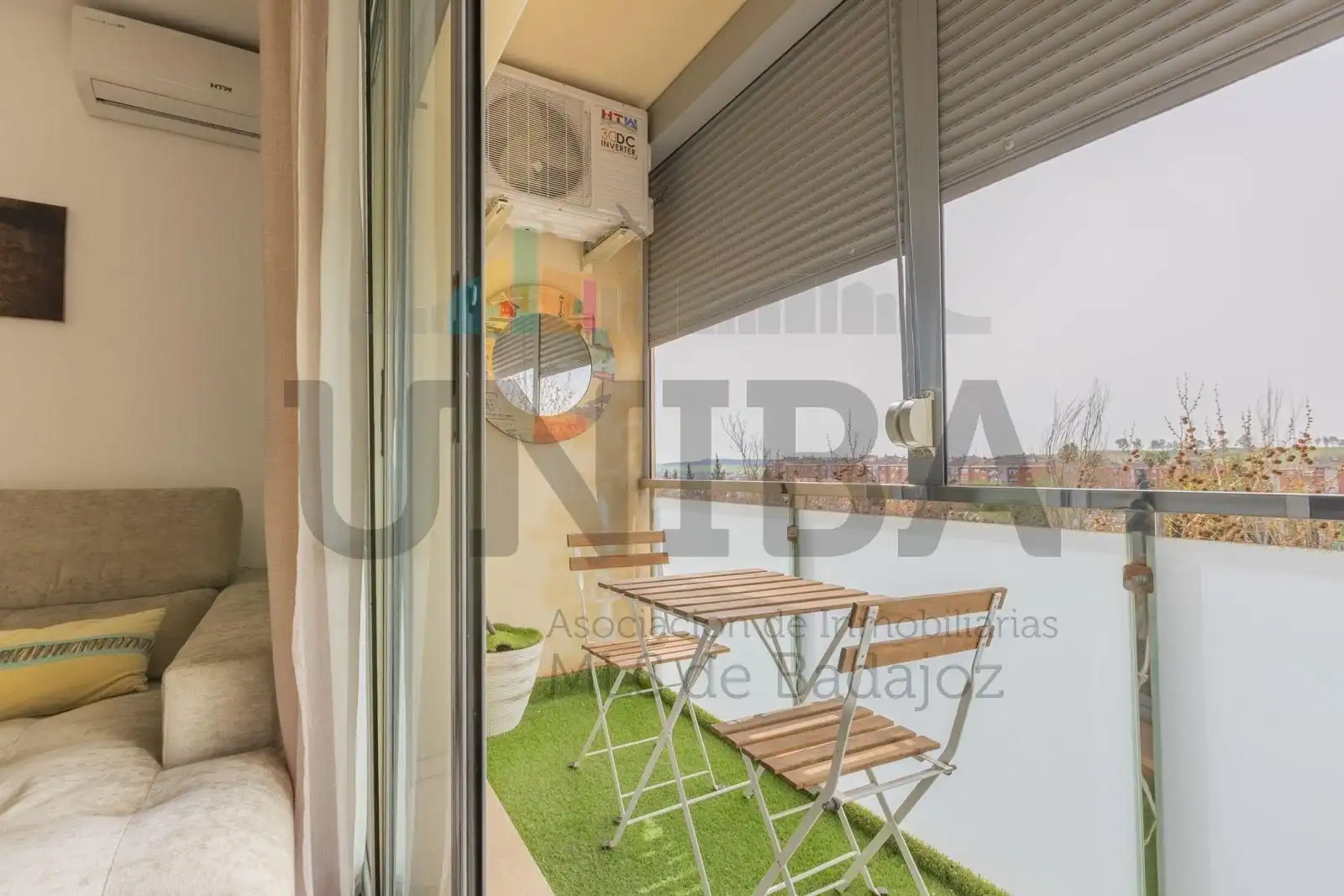 Balcony of Apartments for sale in Badajoz  with Air Conditioner, Heating and Balcony