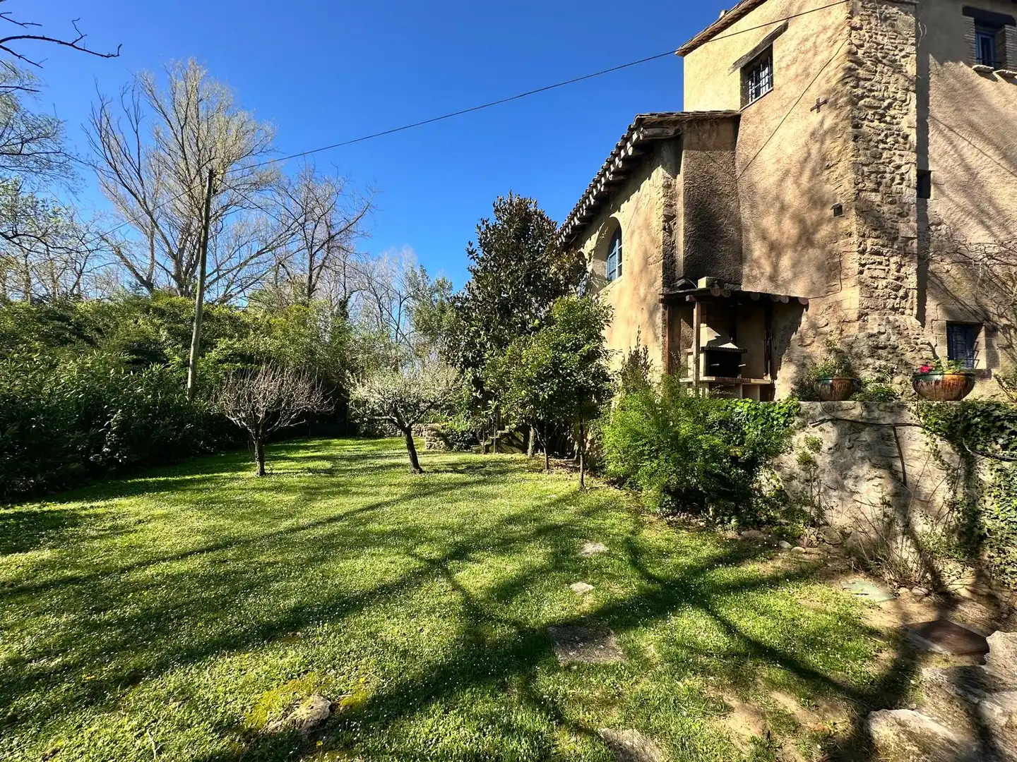 Jardí de Casa o xalet de lloguer en Cornellà del Terri amb Aire condicionat, Calefacció i Jardí privat