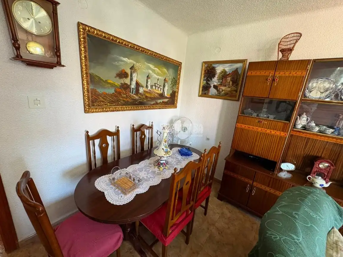 Dining room of Flat for sale in Alicante / Alacant  with Furnished and Balcony