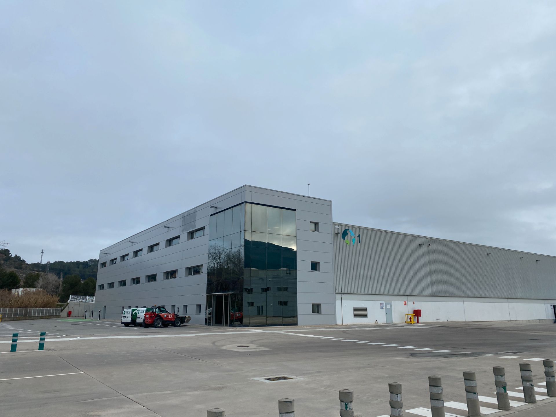 Exterior view of Industrial buildings to rent in Subirats  with Alarm