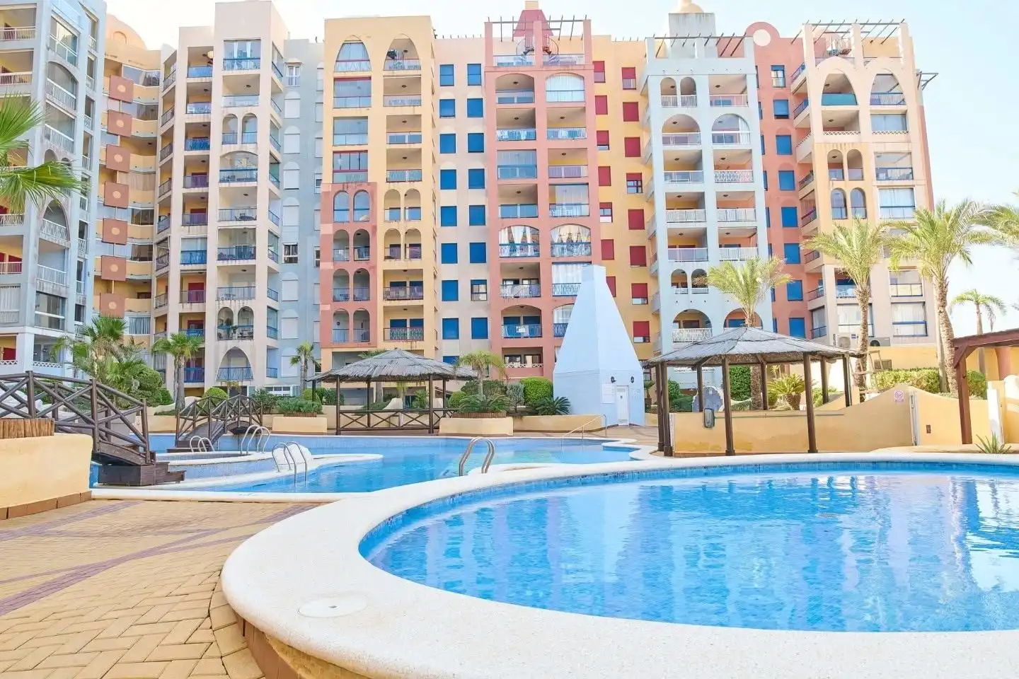 Piscina de Apartamento en venta en Cartagena con Aire acondicionado, Calefacción y Terraza