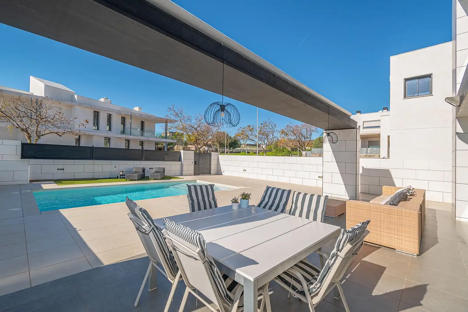 Terrassa de Casa o xalet en venda en  Palma de Mallorca amb Aire condicionat, Calefacció i Jardí privat
