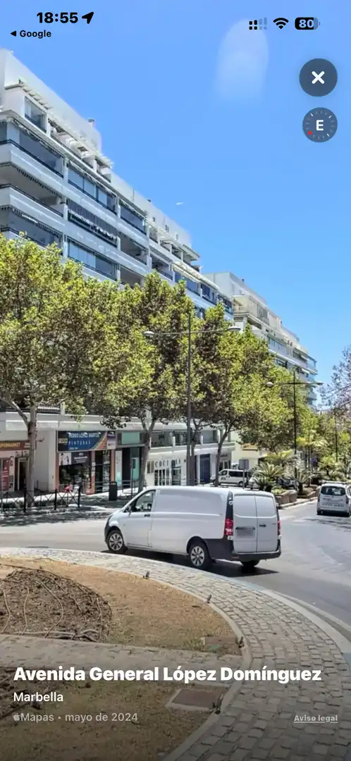 Vista exterior de Pis de lloguer en Marbella amb Aire condicionat, Calefacció i Terrassa