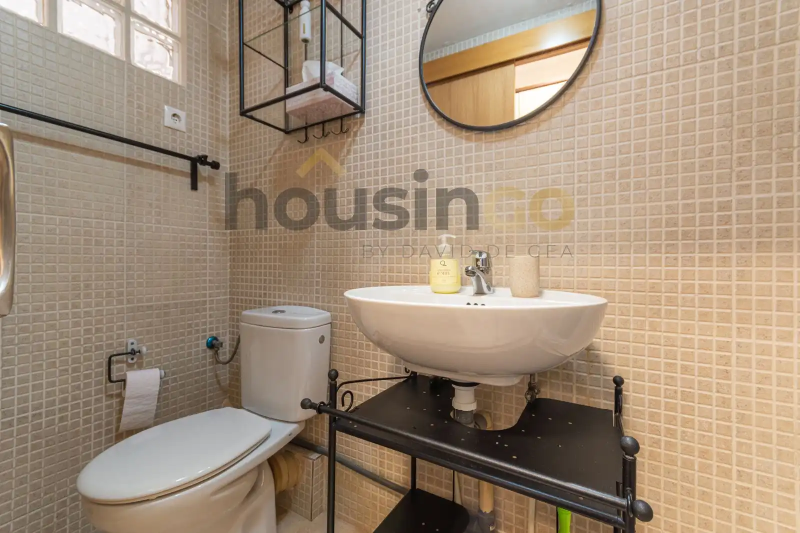Badezimmer von Wohnungen zur Miete in Madrid mit Klimaanlage, Heizung und Möbliert