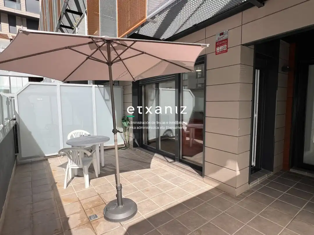 Terrace of Flat for rent in Donostia - San Sebastián   with Heating, Terrace and Oven