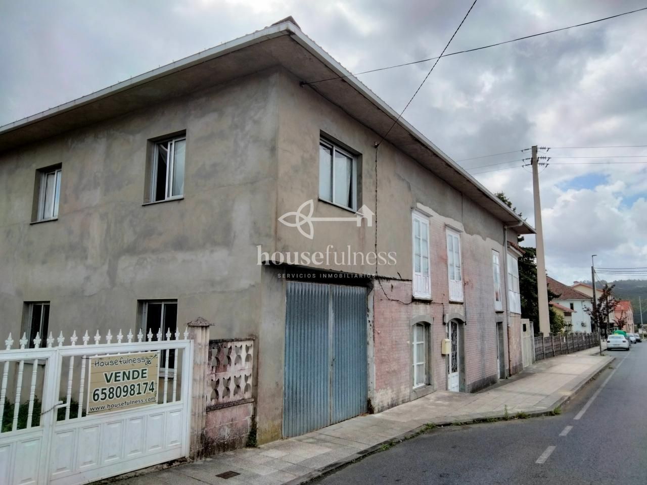 Vista exterior de Finca rústica en venda en San Sadurniño amb Jardí privat, Terrassa i Traster