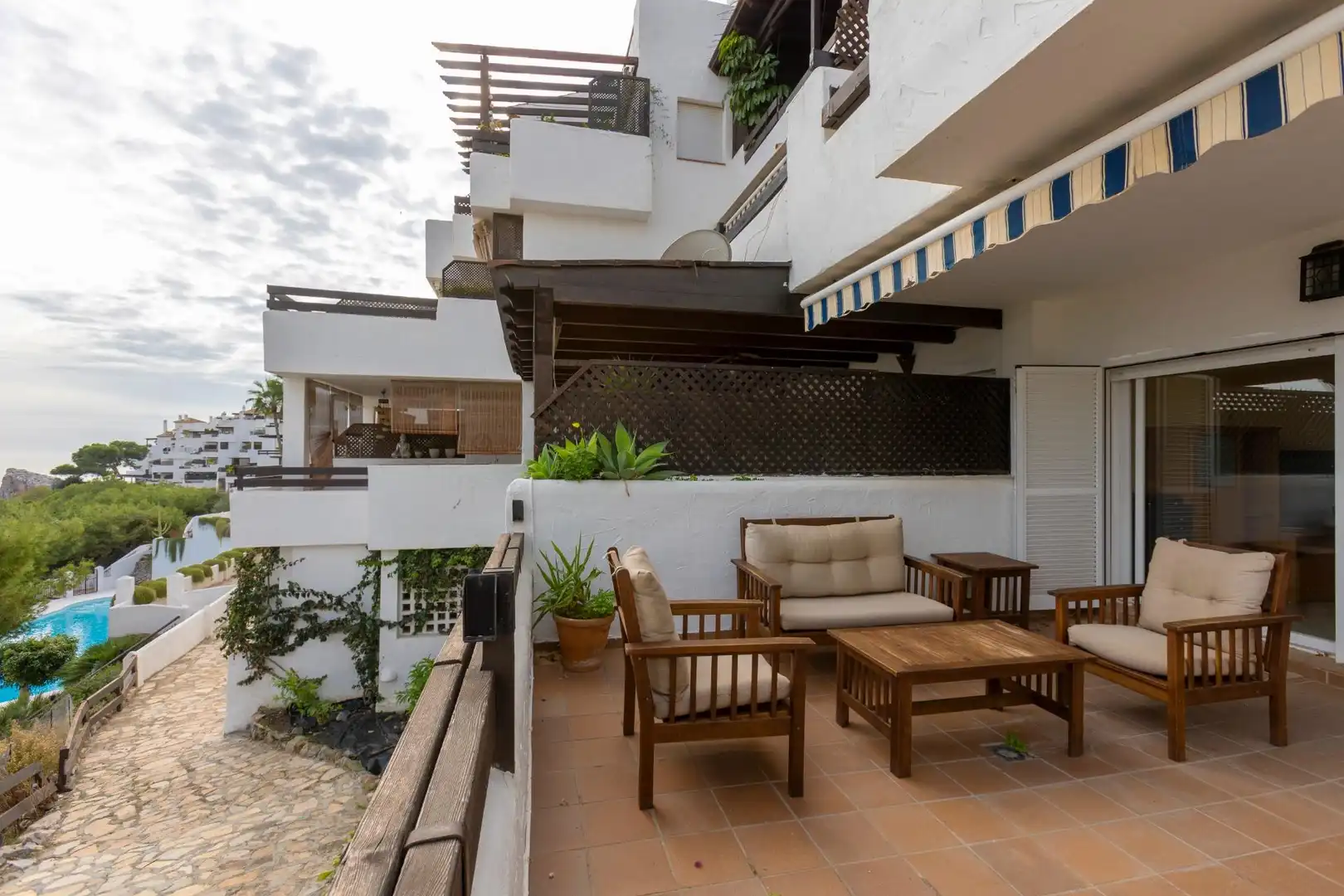 Terrace of Flat for sale in Almuñécar  with Private garden, Terrace and Community pool