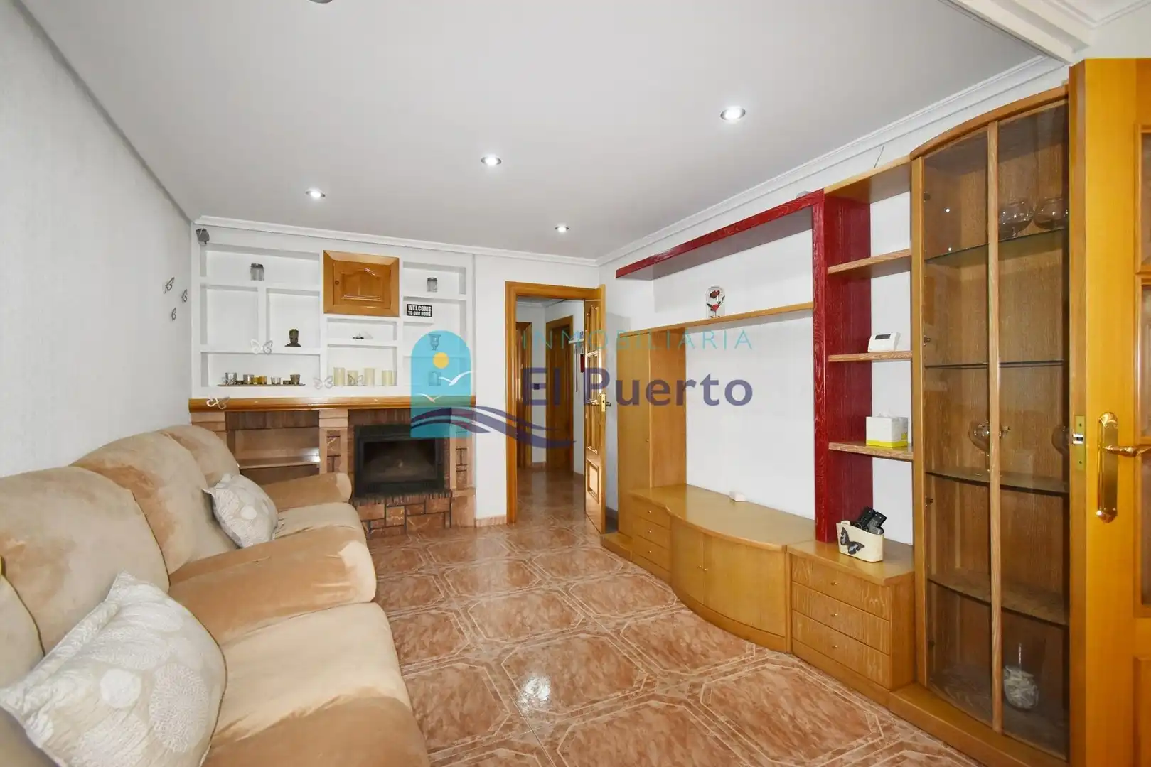 Sala d'estar de Dúplex en venda en Mazarrón amb Aire condicionat, Calefacció i Terrassa