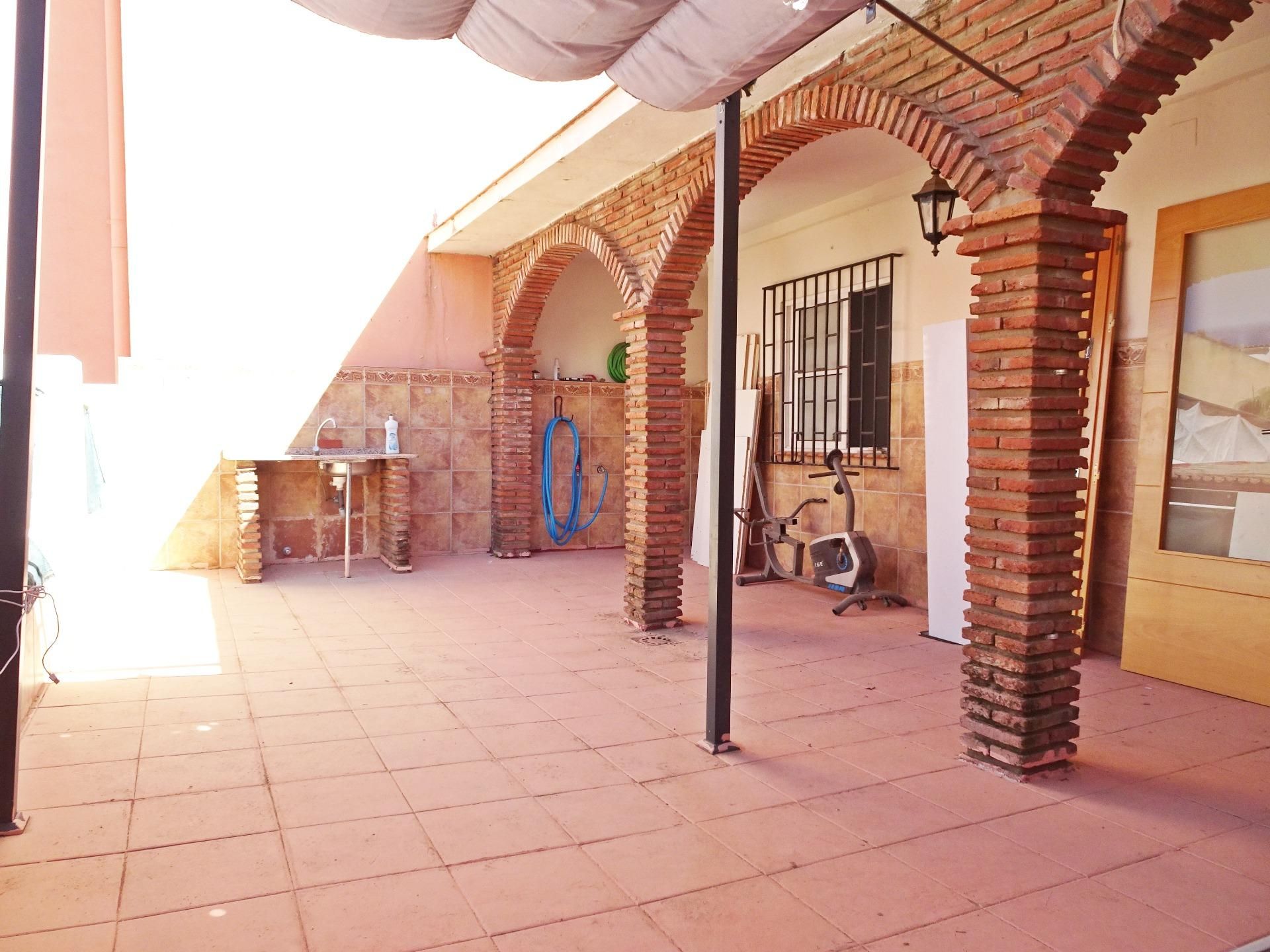 Terrace of Single-family semi-detached for sale in Málaga Capital  with Air Conditioner, Terrace and Balcony