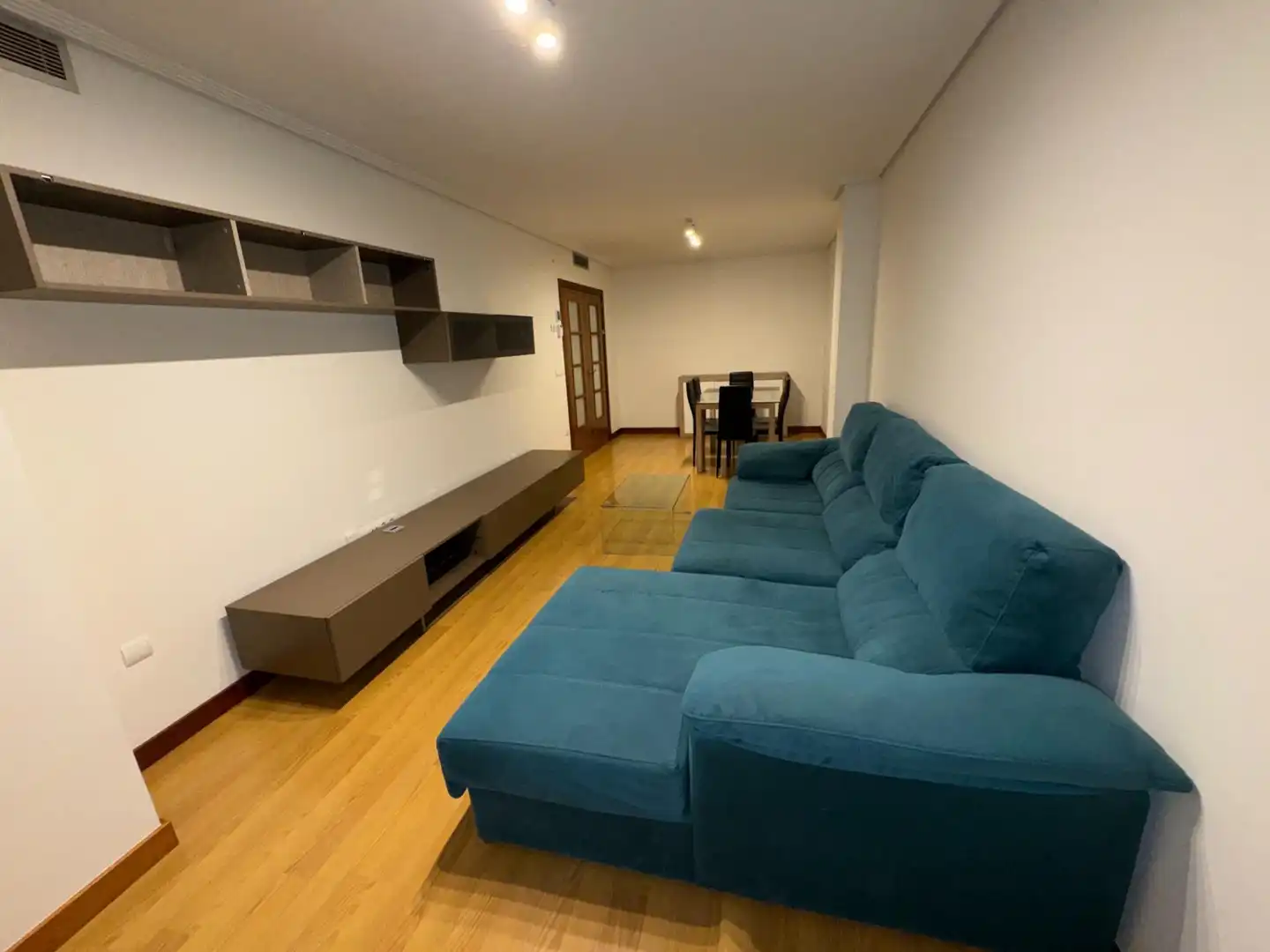 Living room of Flat for sale in Ponferrada  with Heating, Storage room and Furnished