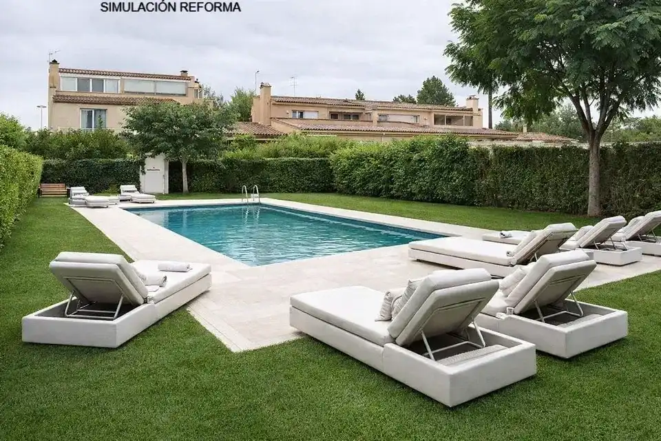 Piscina de Casa adosada en venta en Vila de Palafrugell
