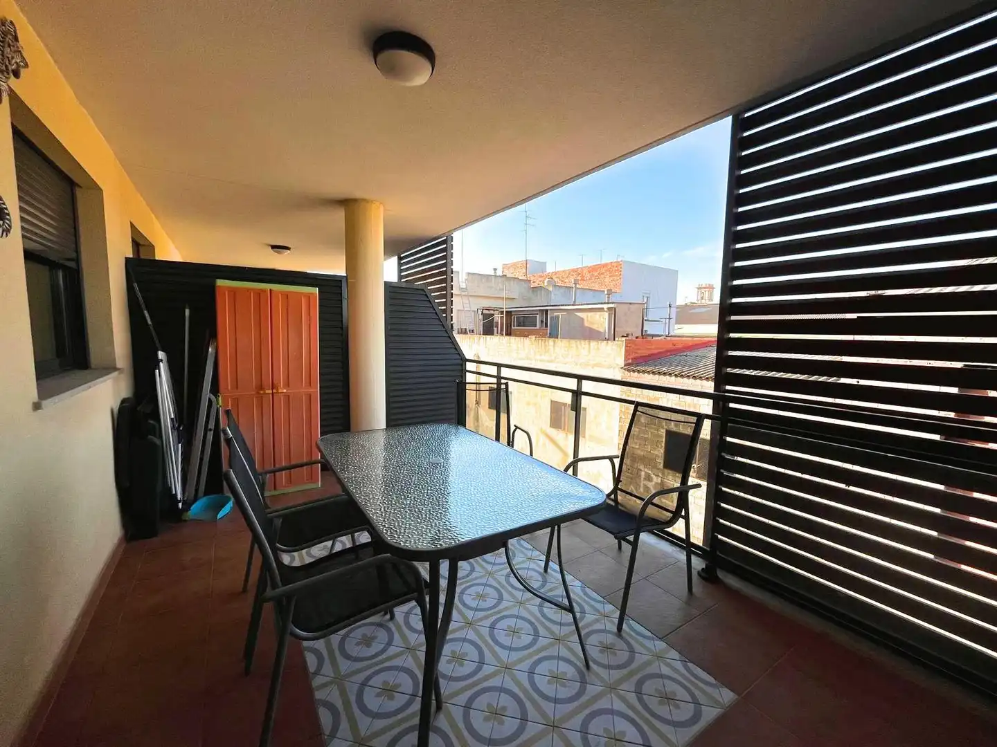 Terrasse von Wohnungen zum Verkauf in Moncofa mit Terrasse, Abstellraum und Möbliert
