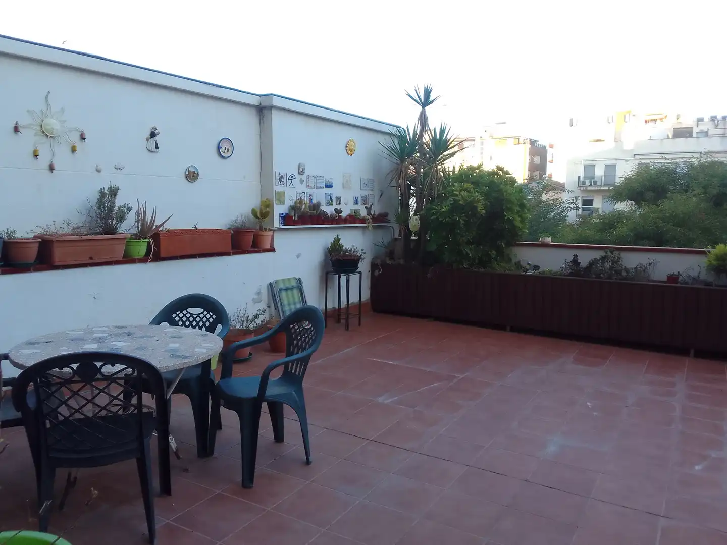 Terrassa de Pis de lloguer en Badalona amb Aire condicionat, Calefacció i Terrassa