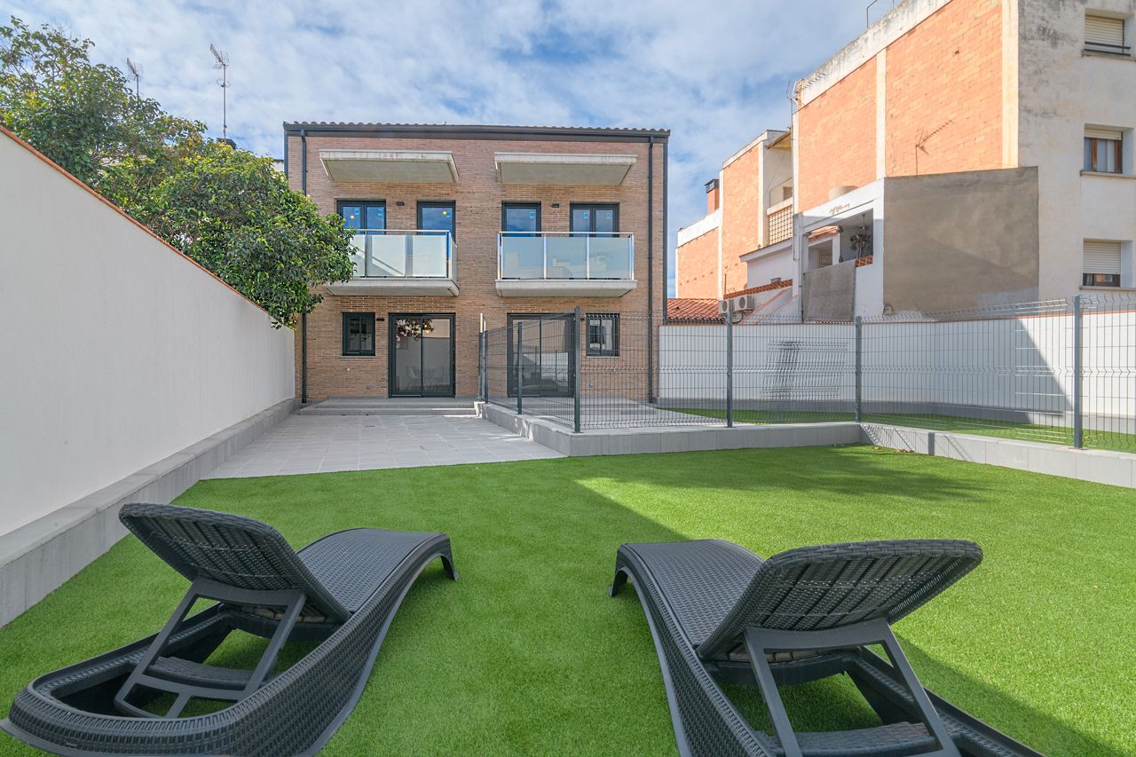 Terrace of Flat for sale in Viladecans  with Air Conditioner, Heating and Parquet flooring