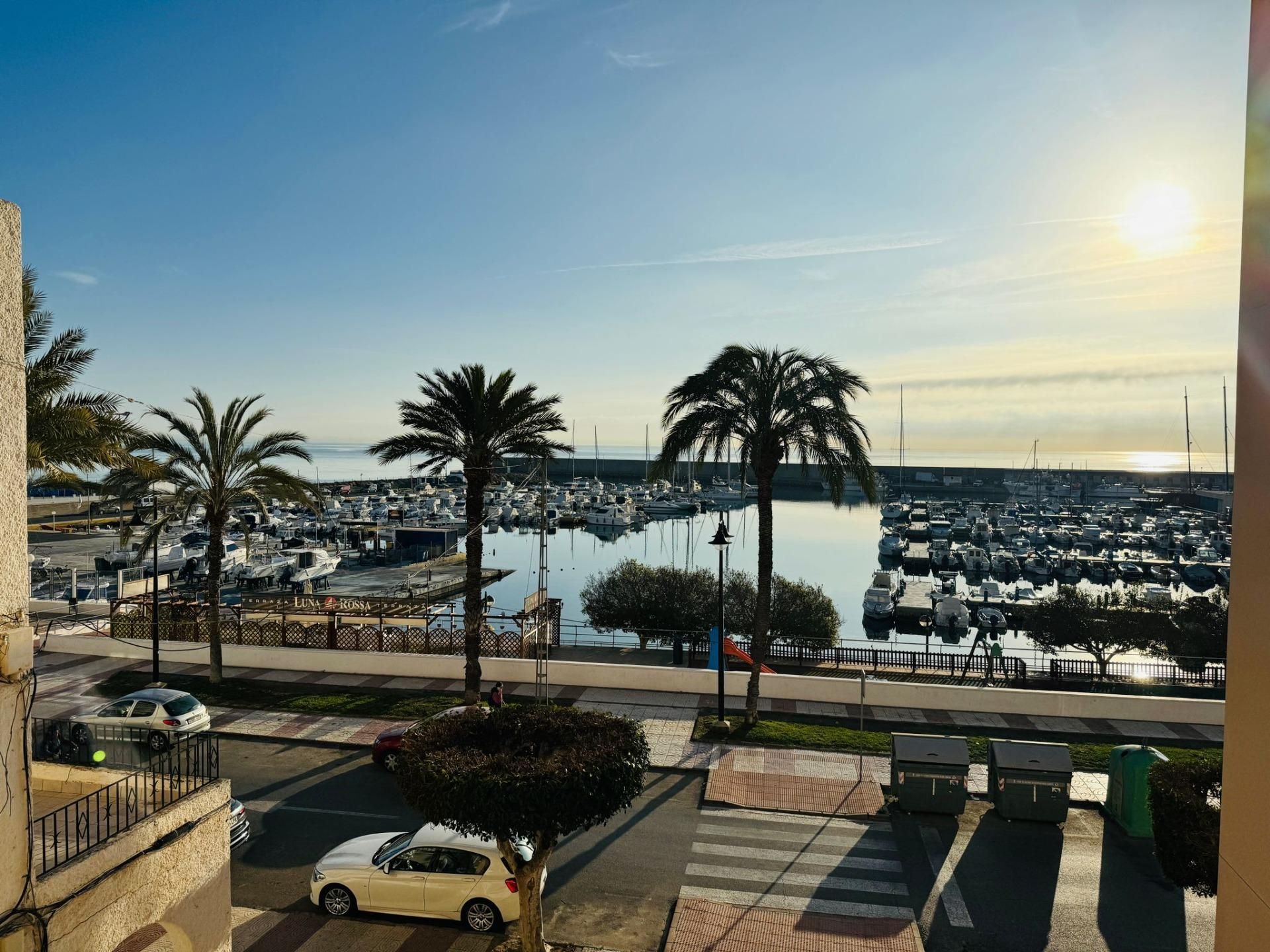 Exterior view of Flat for sale in Roquetas de Mar  with Air Conditioner and Balcony