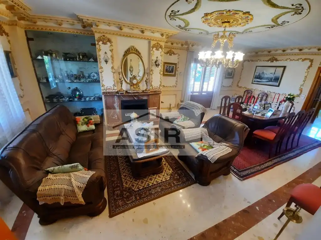 Sala d'estar de Casa o xalet en venda en Albalat de la Ribera amb Aire condicionat, Calefacció i Jardí privat