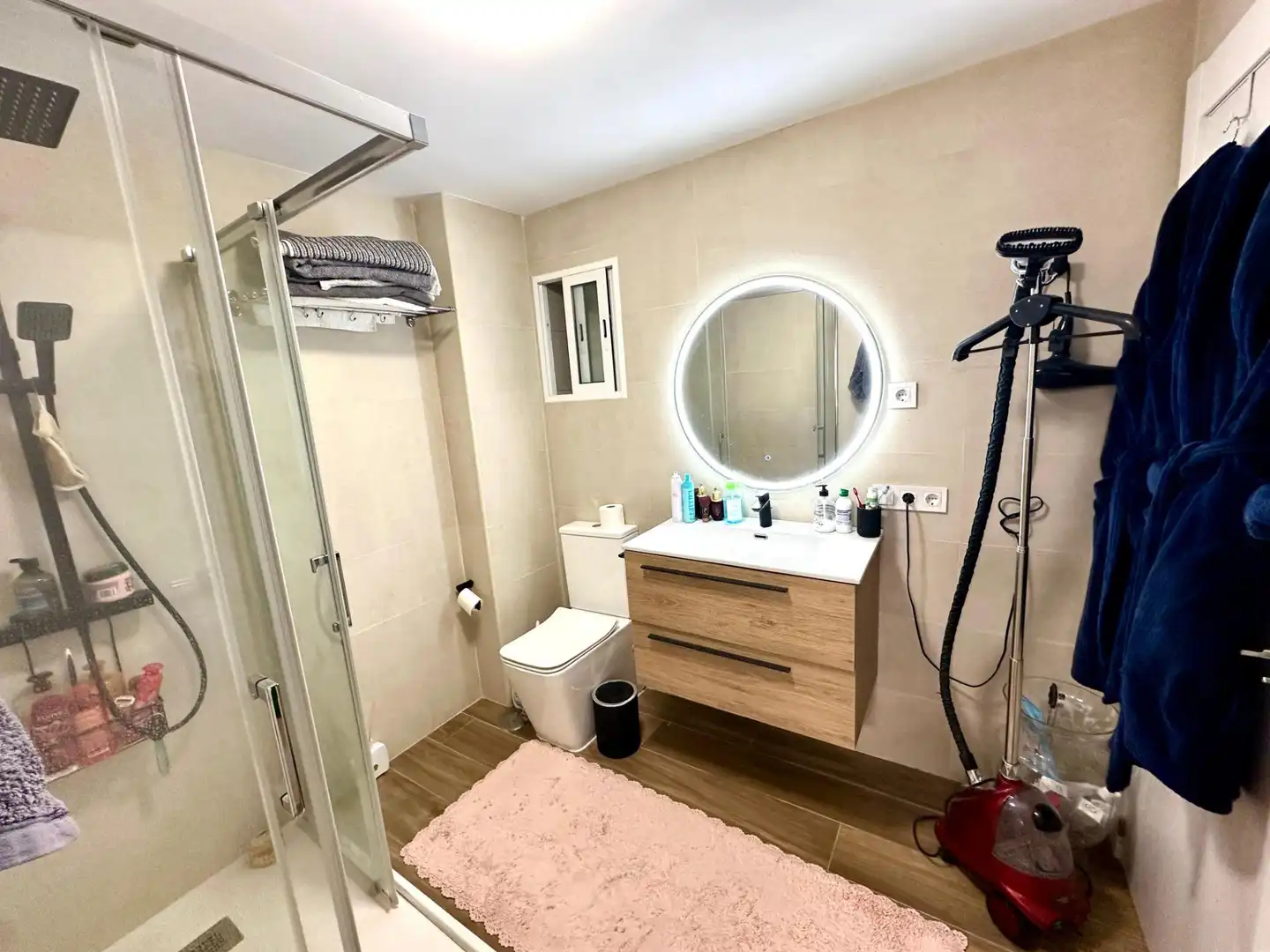 Bany de Apartament en venda en Alicante / Alacant amb Aire condicionat, Calefacció i Terrassa