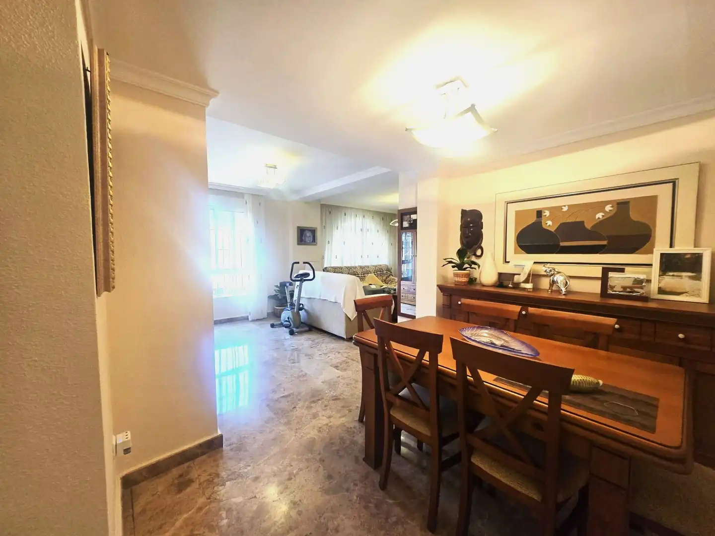 Dining room of Flat for sale in Rincón de la Victoria  with Air Conditioner, Terrace and Storage room