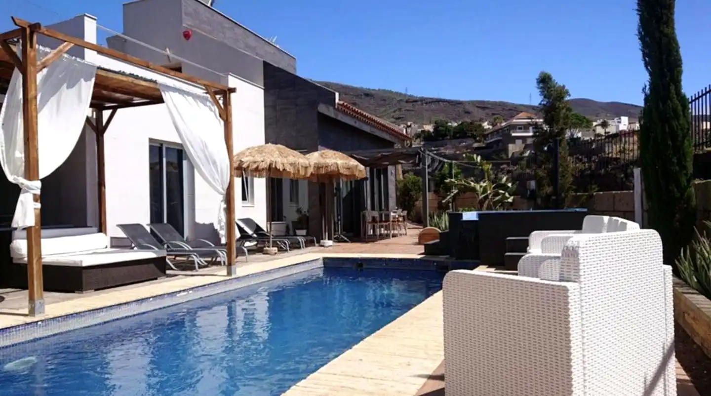 Terrace of Houses for rent in Candelaria  with Private garden, Terrace and Swimming Pool